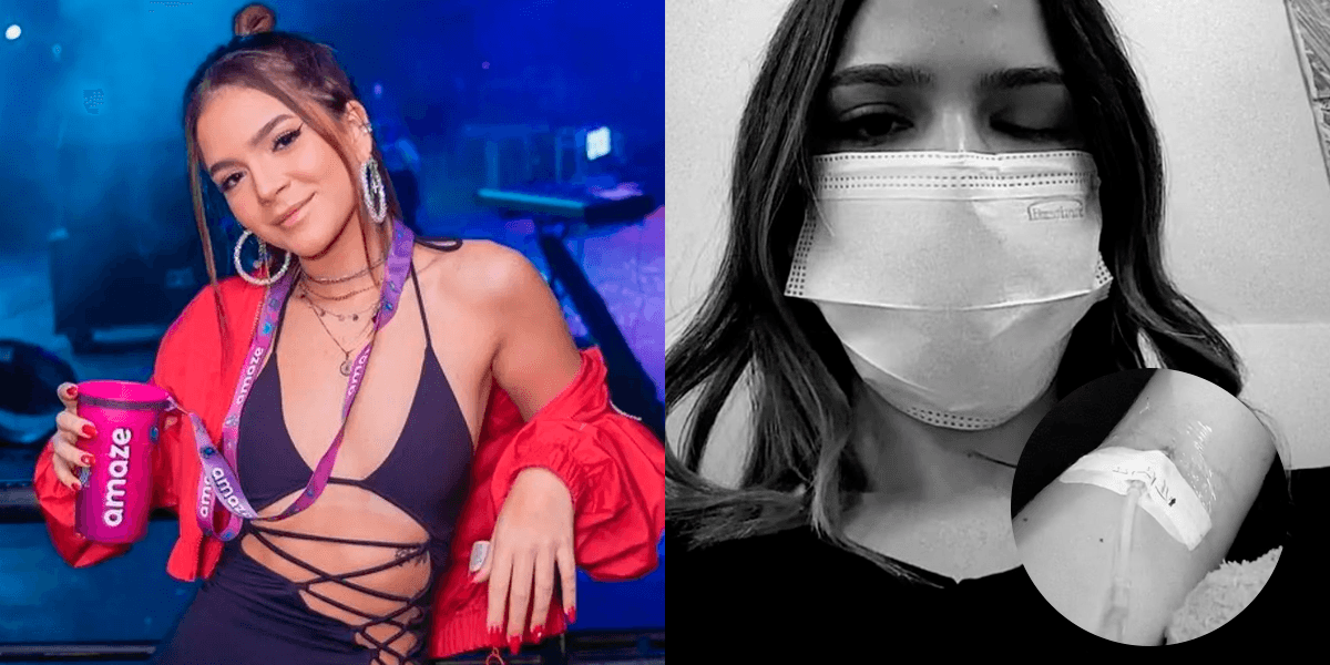 Mel Maia passa mal nos bastidores da Globo, é socorrida e vai parar no hospital (Foto: Reprodução)