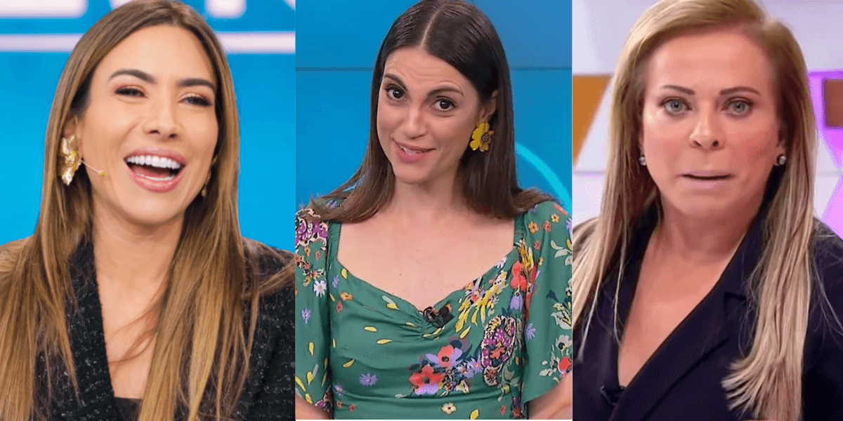 Patrícia Abravanel, Chris Flores e Christina Rocha ganham fortuna no SBT (Foto: Reprodução)