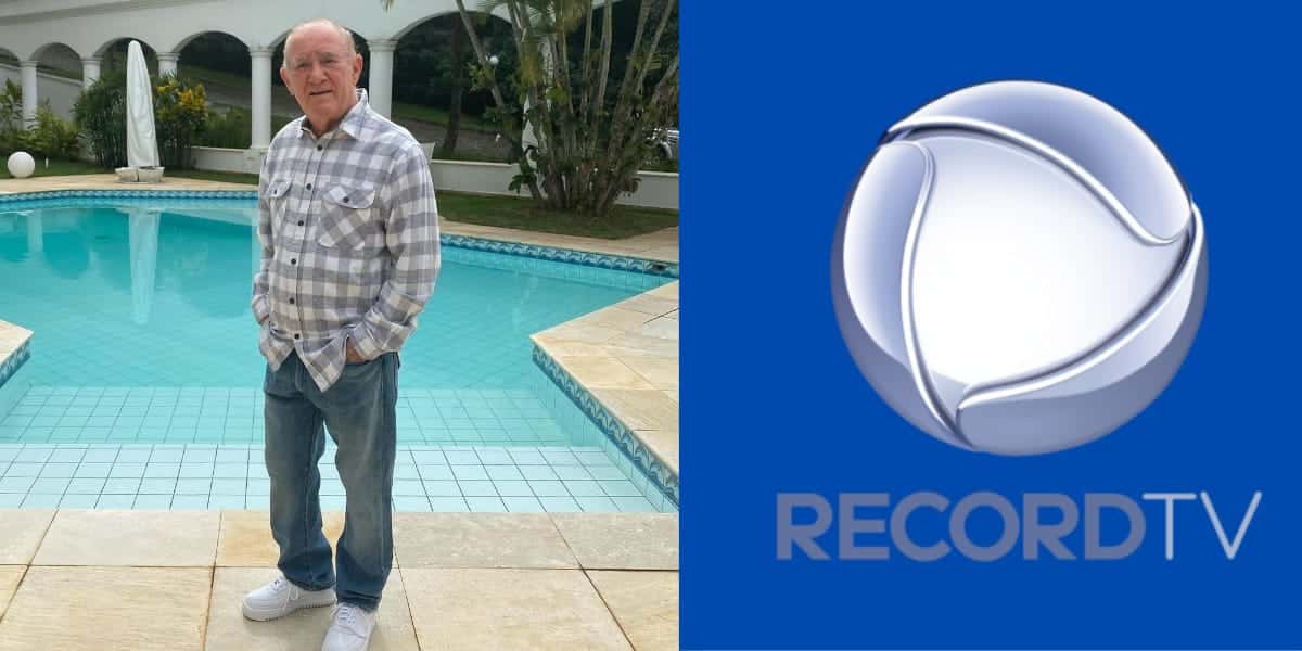 Renato Aragão, Record (Reprodução: Montagem TV Foco)