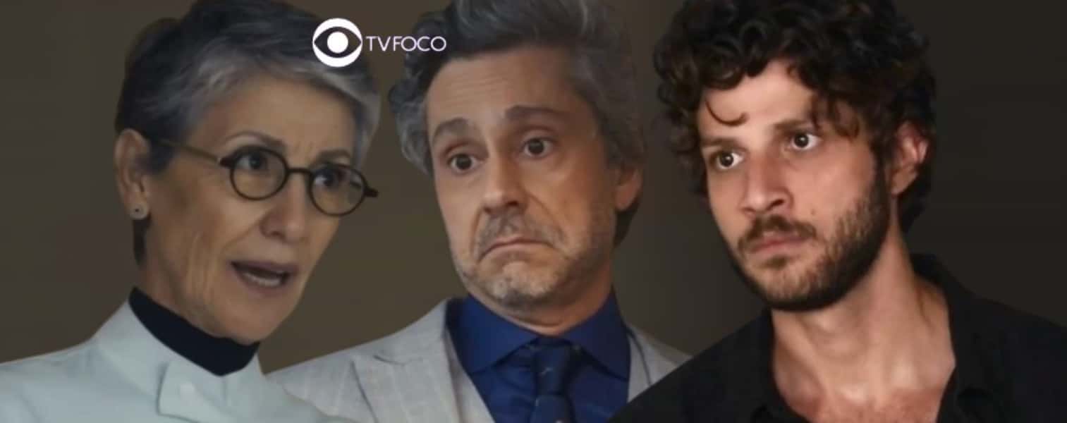 Travessia - Cidália dá susto em Guerra, Stenio faz apelo a Moretti e Ari chega com a polícia à casa de Brisa (Foto: Reprodução / Globo / Montagem TV Foco)