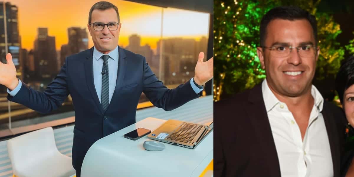 Esposa do Rodrigo Bocardi é uma das mulheres mais bonitas do país (Reprodução: Montagem TV Foco)