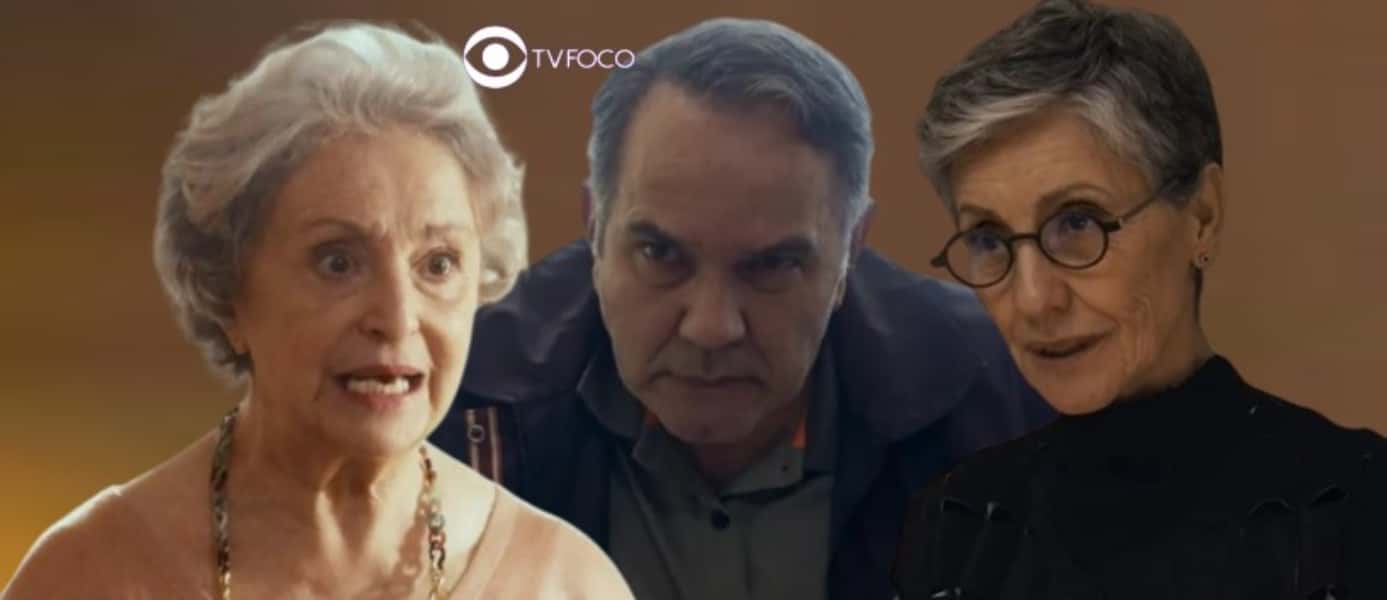 Travessia - Cotinha expulsa Moretti, Guerra vê 'assombração' e Cidália morre de ciúmes do patrão (Foto: Reprodução / Globo / Montagem TV Foco)
