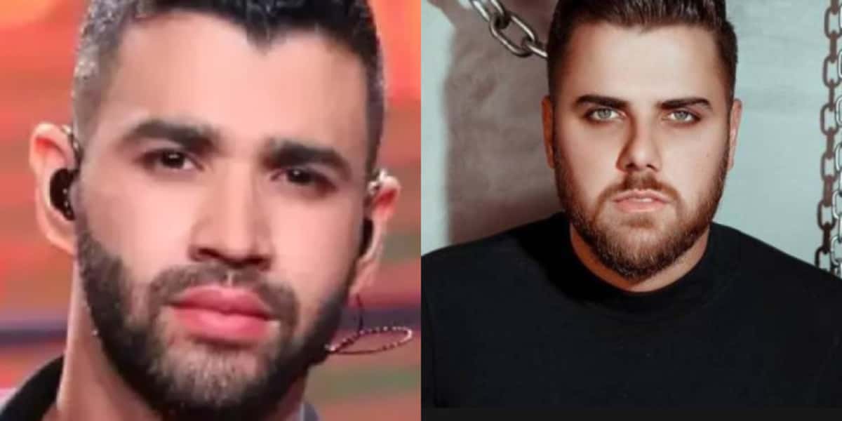 Comportamento de Zé Neto na mansão de Gusttavo Lima não passou despercebido pelo cantor (Foto Reprodução/Montagem/Tv Foco)