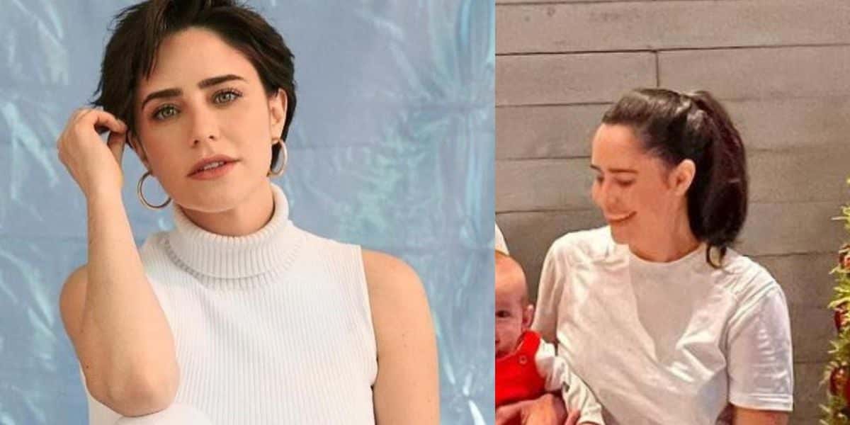 Fernanda Vasconcellos encanta o Brasil com foto rara com o filho, o bebê mais lindo do mundo - Foto Reprodução