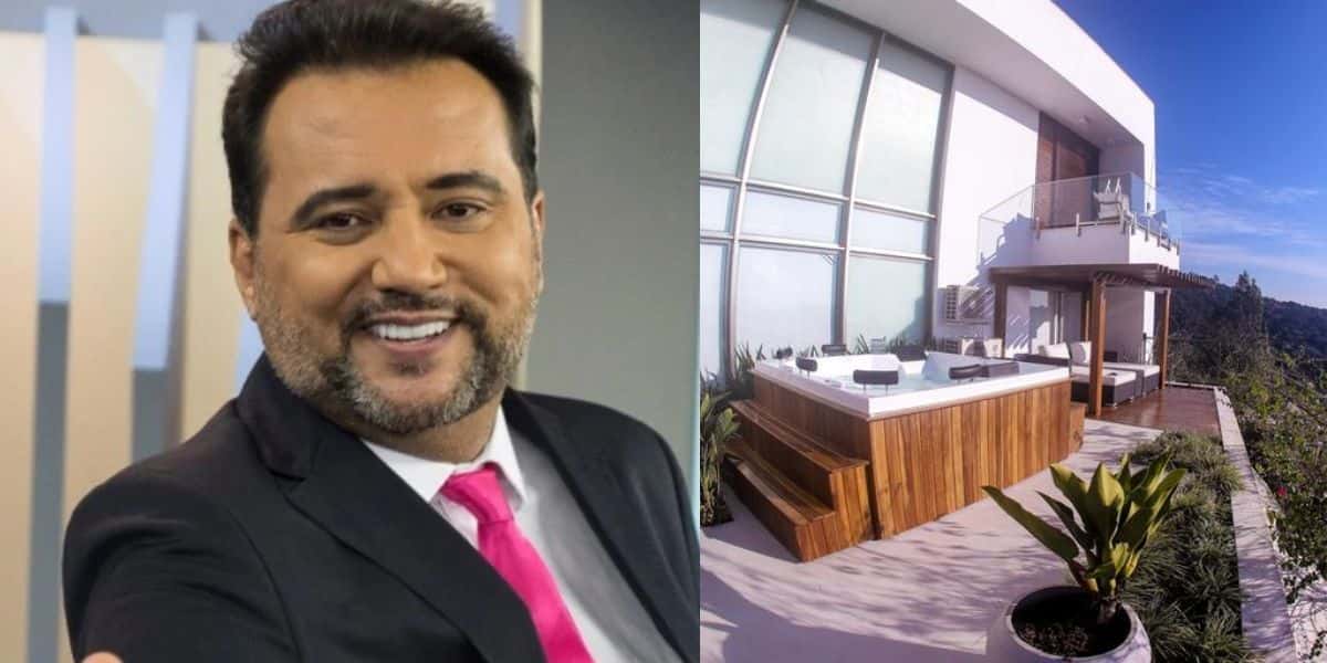 Geraldo Luís mora em mansão faraônica de R$ 10 milhões com vista exuberante, academia e SPA - Foto Reprodução