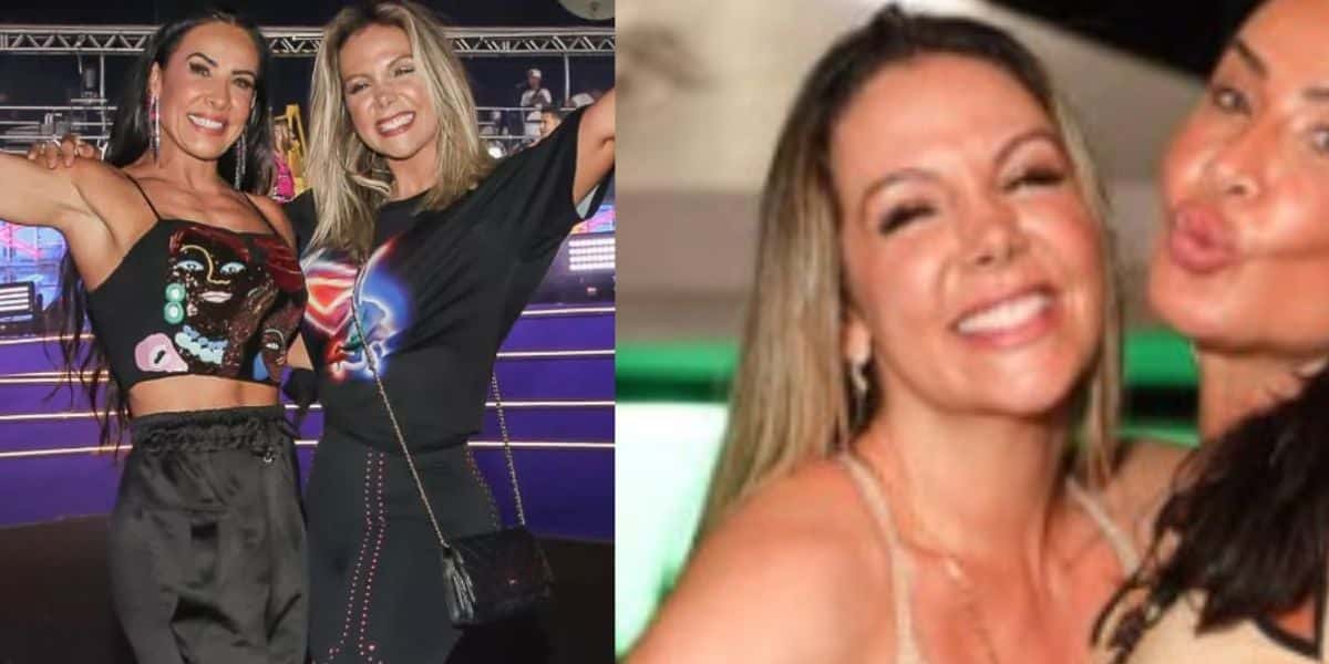 Scheila Carvalho e Carla Perez - Foto Reprodução