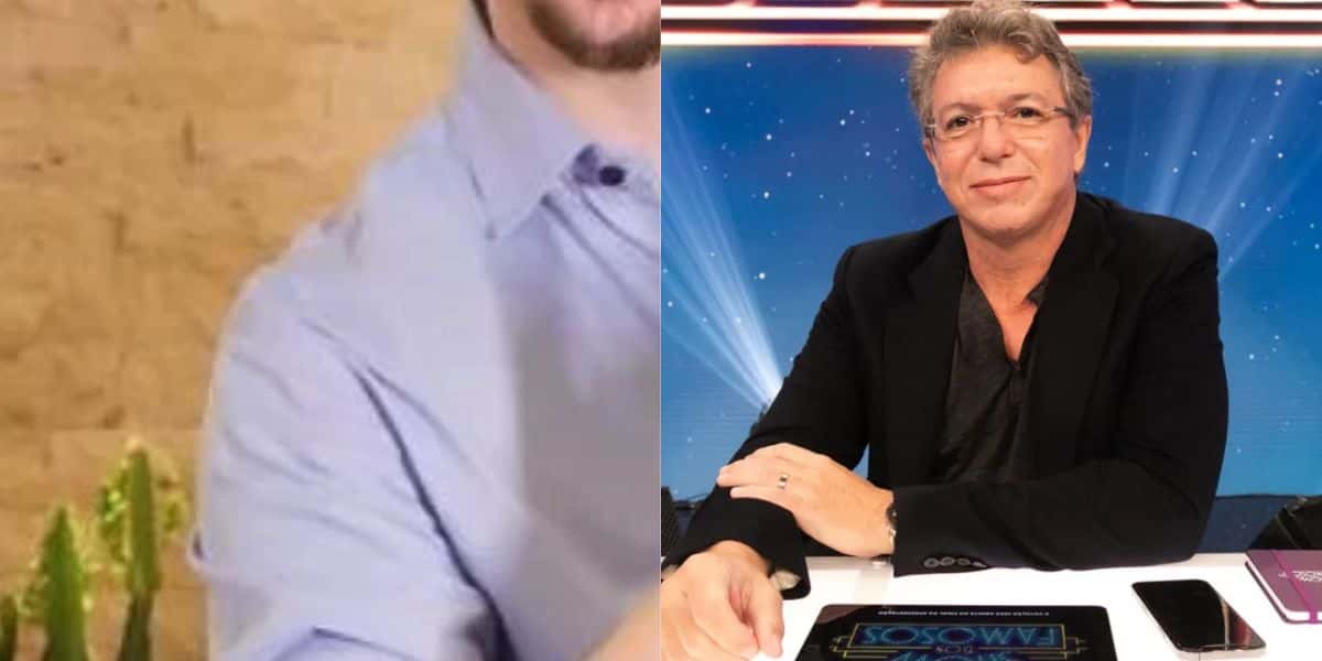 Renan Bolsonaro e Boninho - Foto Reprodução