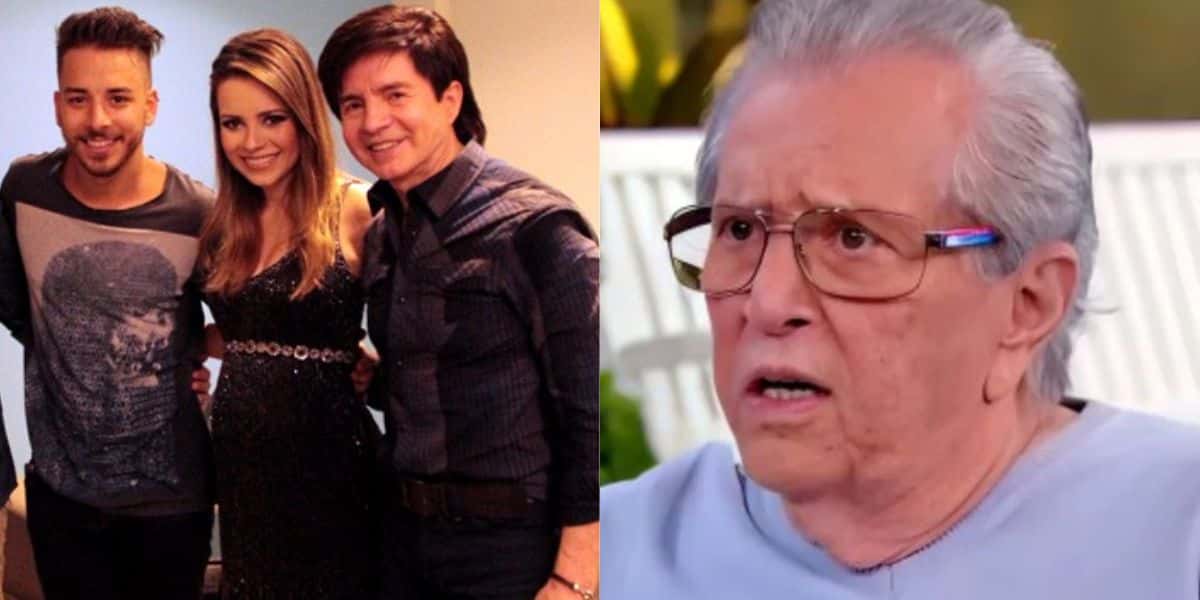 Xororó, Sandy, Junior e Carlos Alberto - Foto Reprodução