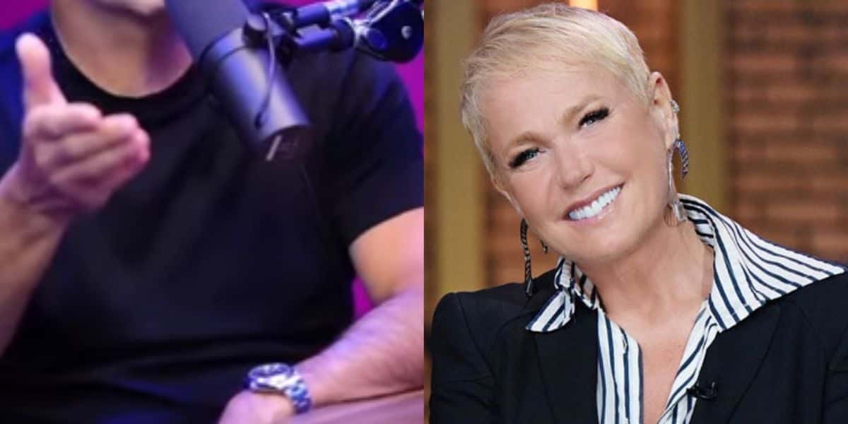 Marcelo Faustini e Xuxa - Foto Reprodução