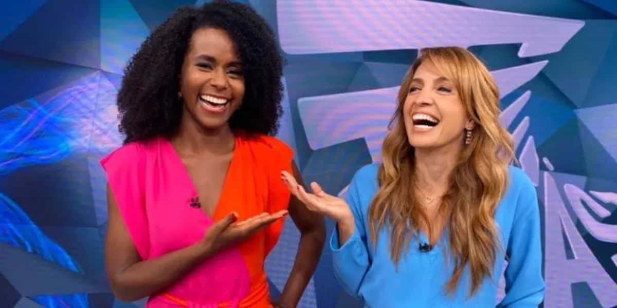 Poliana Abritta e Maju Coutinho no Fantástico - Foto Reprodução/Globo