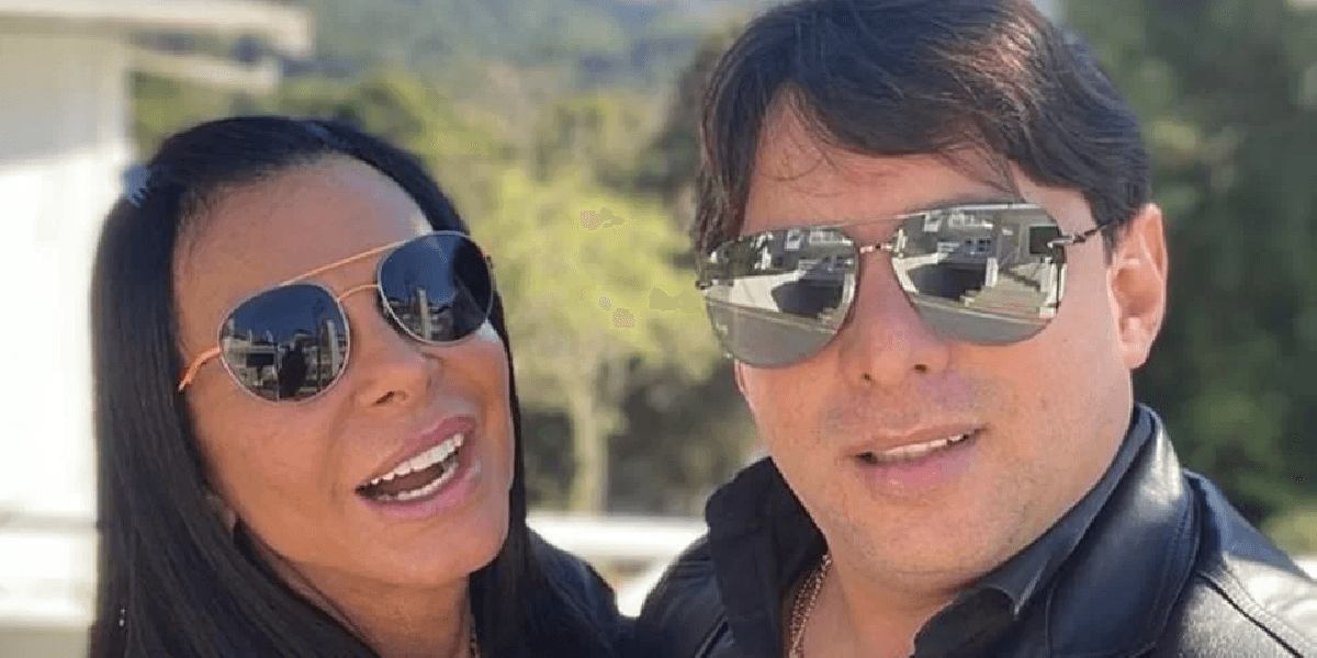 Gretchen e seu marido Esdras de Souza - Foto Reprodução Internet