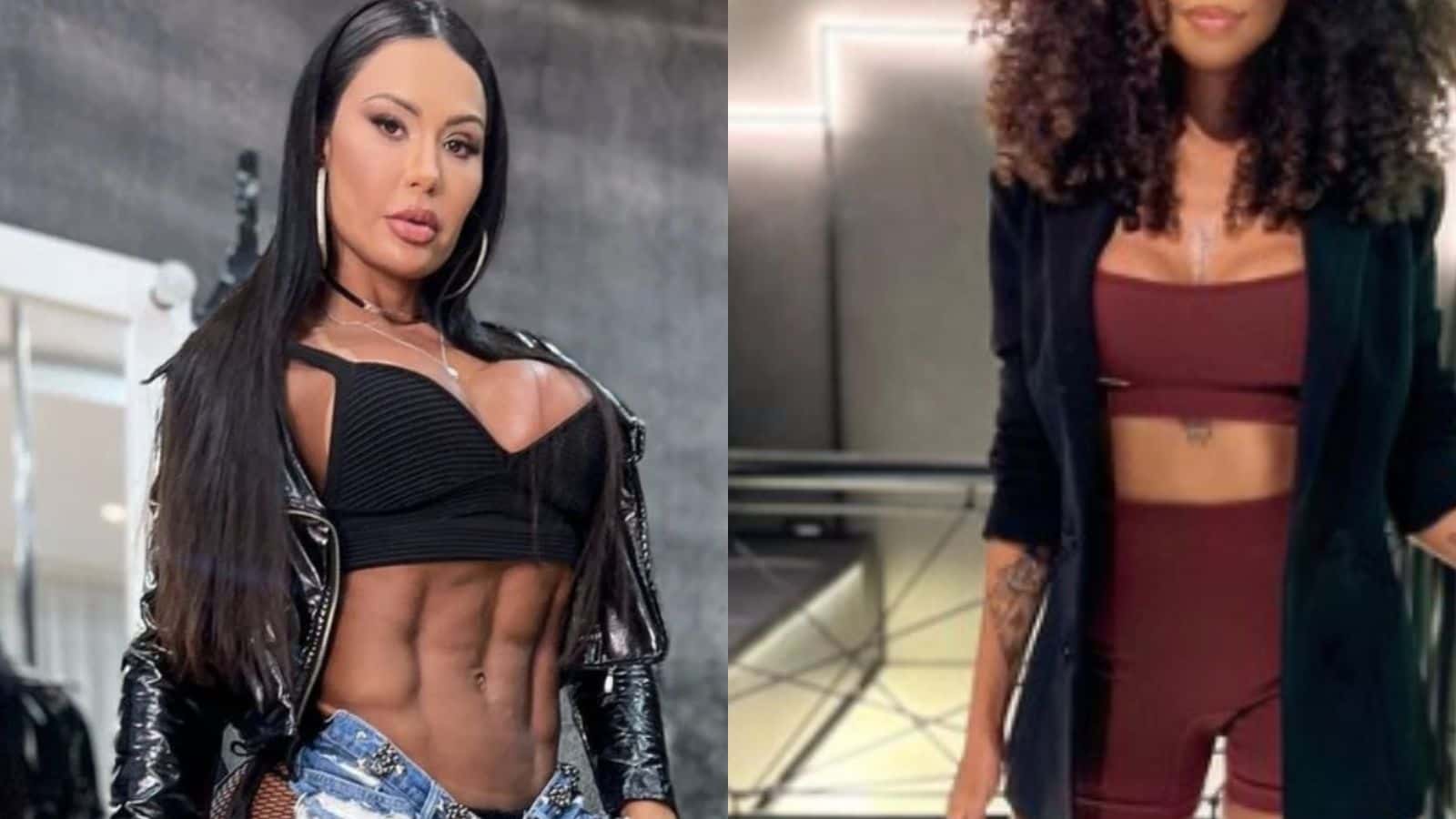Gracyanne e Giovanna