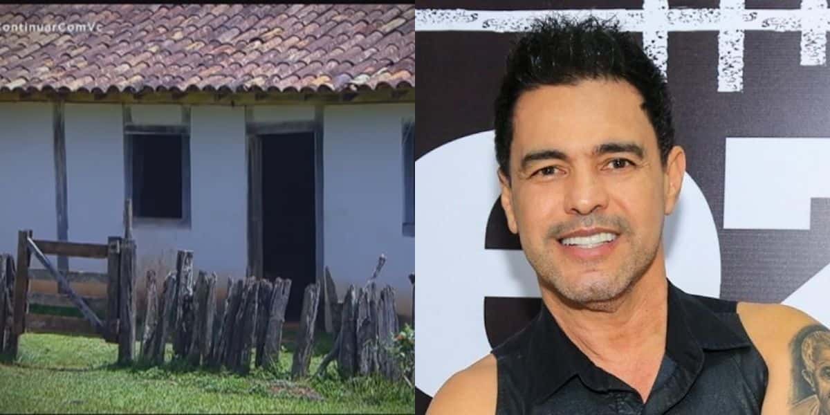 Zezé morou em casa humilde (Reprodução)
