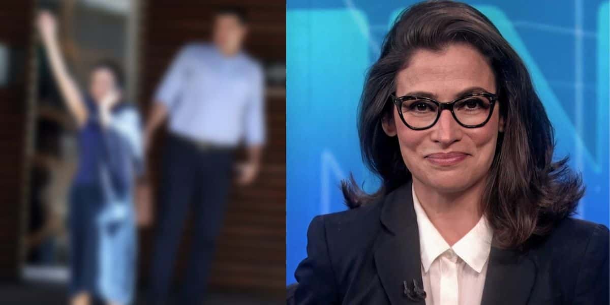 Renata Vasconcellos e Miguel Athayde (Reprodução)