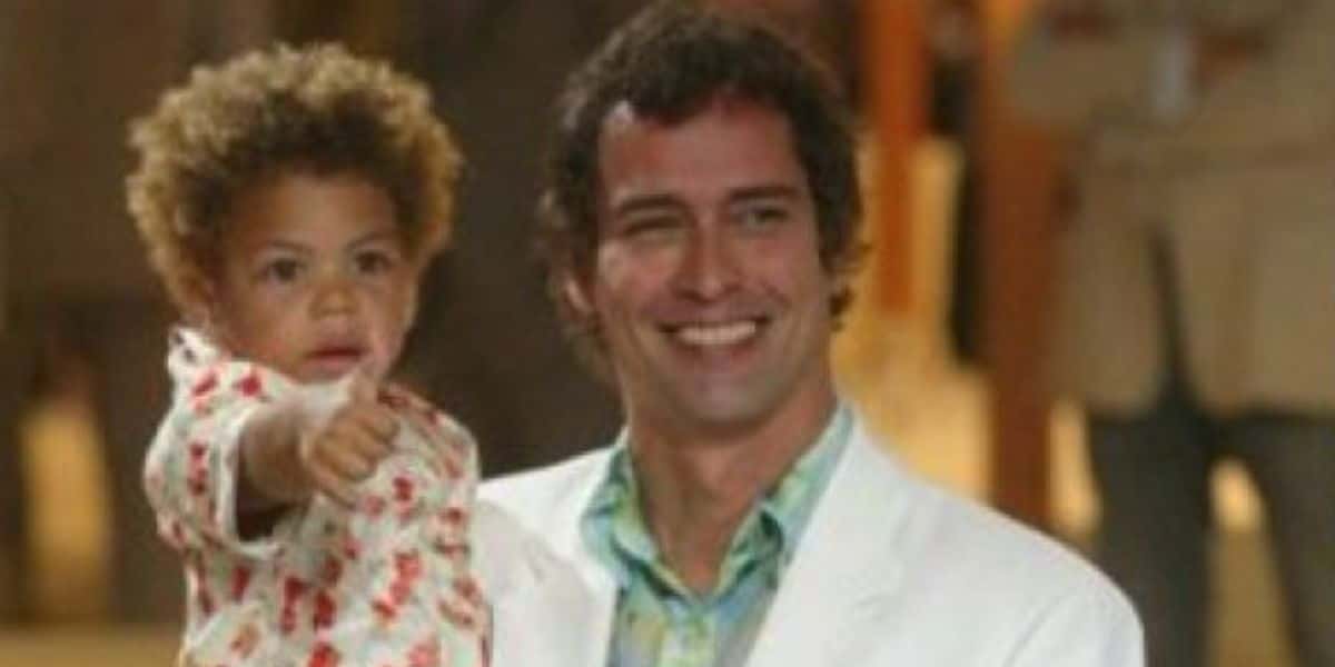Marcello Antony e seu filho (Reprodução)