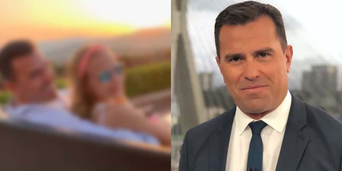 Rodrigo Bocardi e sua filha, Ane (Reprodução)
