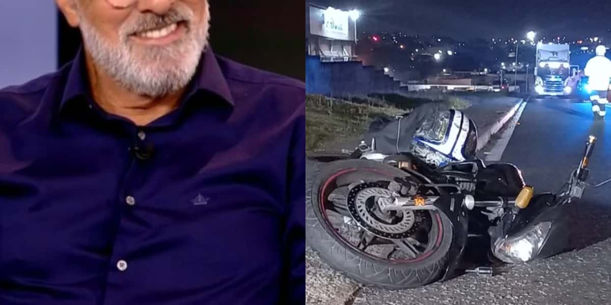 Ator da Globo acidente de moto (Foto: Reprodução)