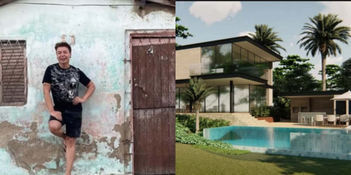 David Brazil mostrou sua humilde casa (Reprodução)