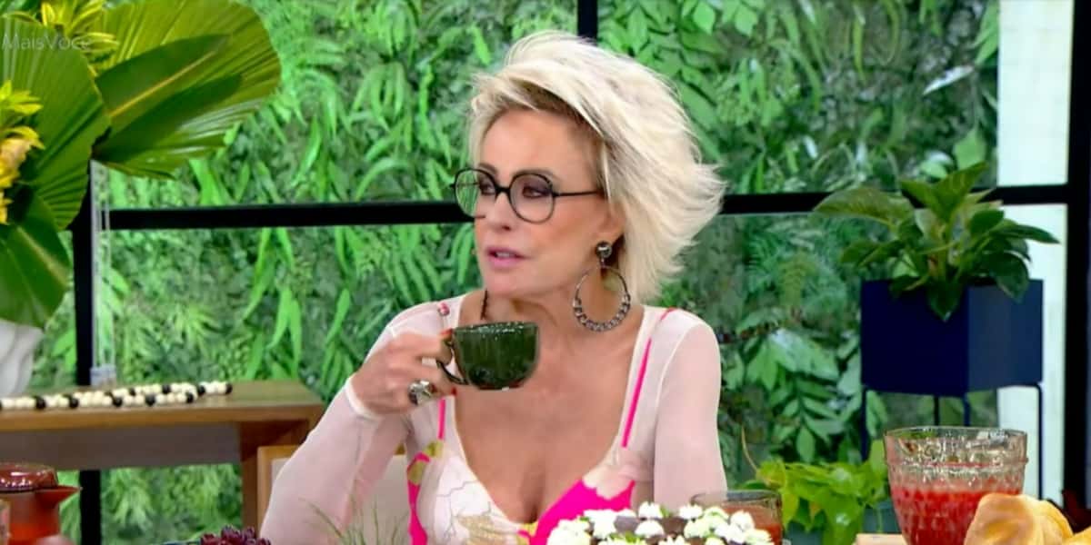 Ana Maria Braga fez comentário ácido no "Mais Você" (Foto: Reprodução/TV Globo)