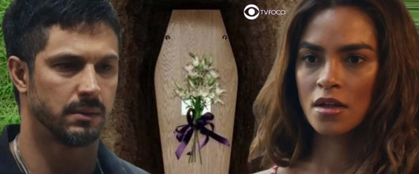 Travessia - Após traição, Oto abre a cova e joga Brisa dentro com atitude chocante: "Sem noção" (Foto: Reprodução / Globo / Montagem TV Foco)