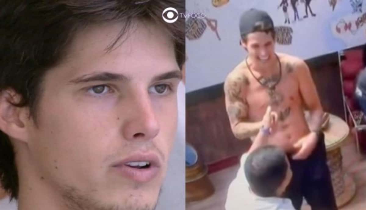 BBB23 - Gabriel critica cabelo de Bruno e causa revolta na casa e fora dela: "Moleque sem noção" (Foto: Reprodução / Globoplay)