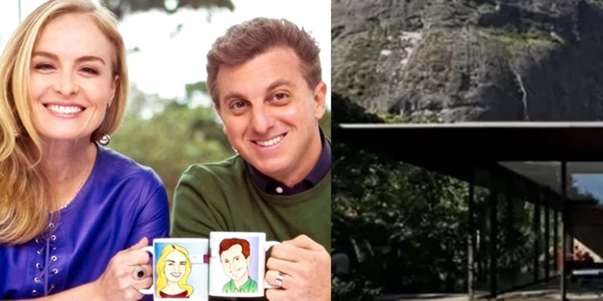 Luciano Huck e Angélica são donos de mansão que conta até com floresta (Foto: Reprodução)