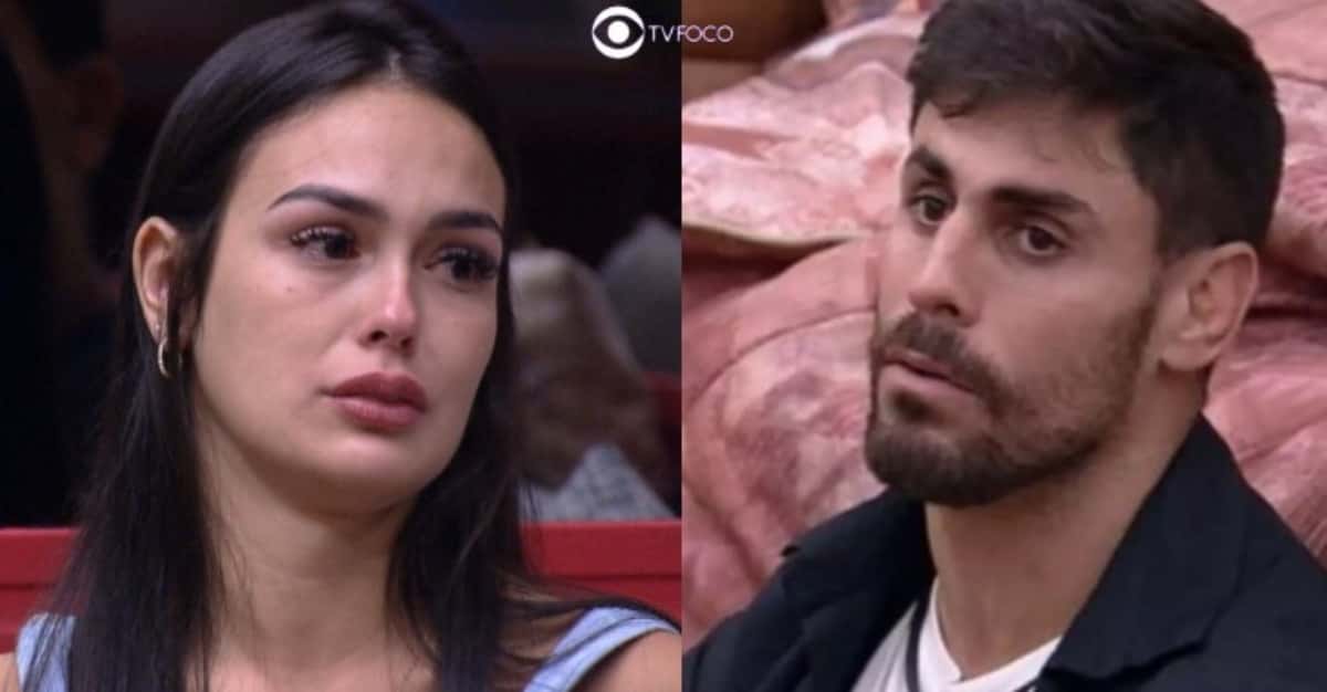 BBB23 - Larissa diz o que Antônio Cara de Sapato fez com ela e confessa como se sentiu: "Burra" (Foto: Reprodução / Globoplay)