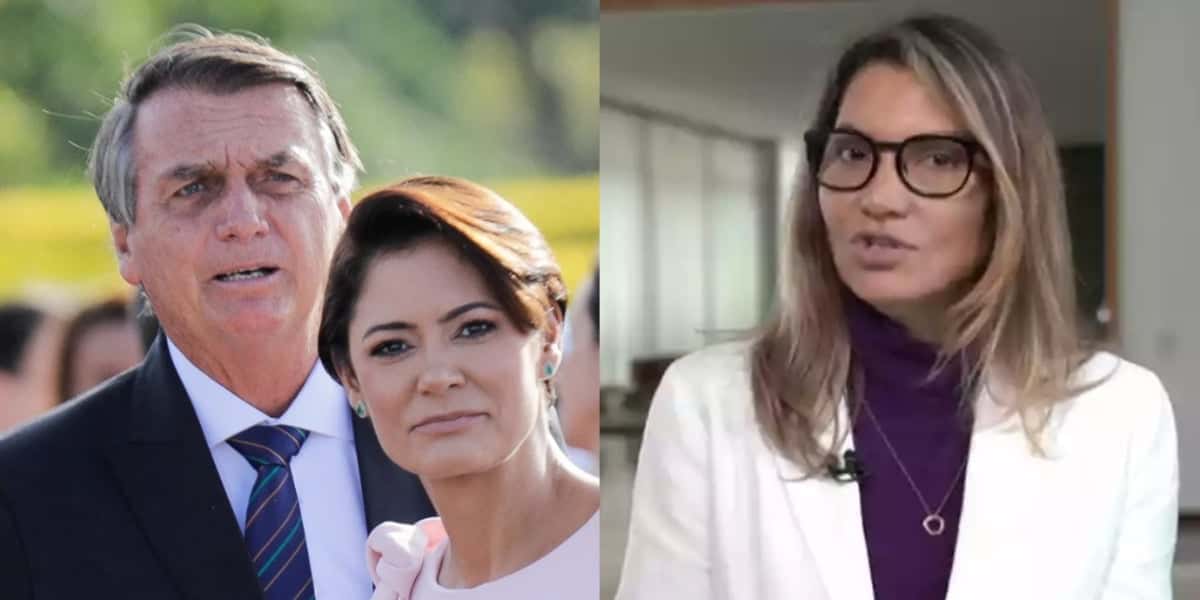 Jair Bolsonaro, Michelle Bolsonaro e Janja - Foto; Reprodução
