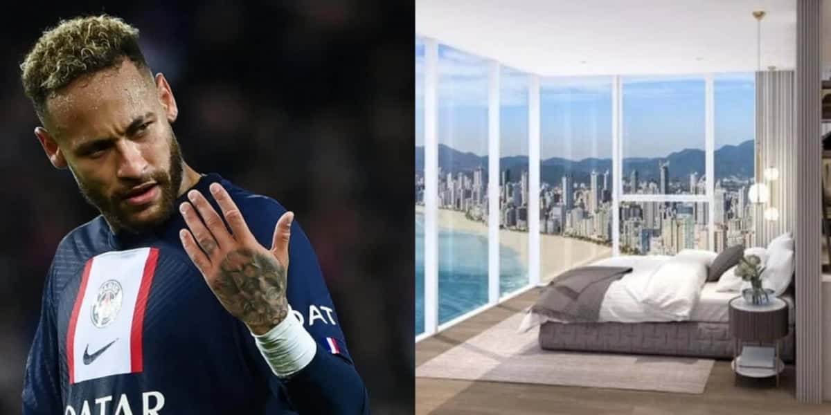 A surreal cobertura de Neymar Jr. - Foto: Reprodução