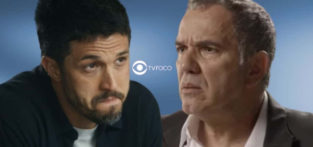 Bomba em Travessia - Segredo macabro de Oto é escancarado e Guerra fica em choque com descoberta: "Assassino" (Foto: Reprodução / Globo / Montagem TV Foco)