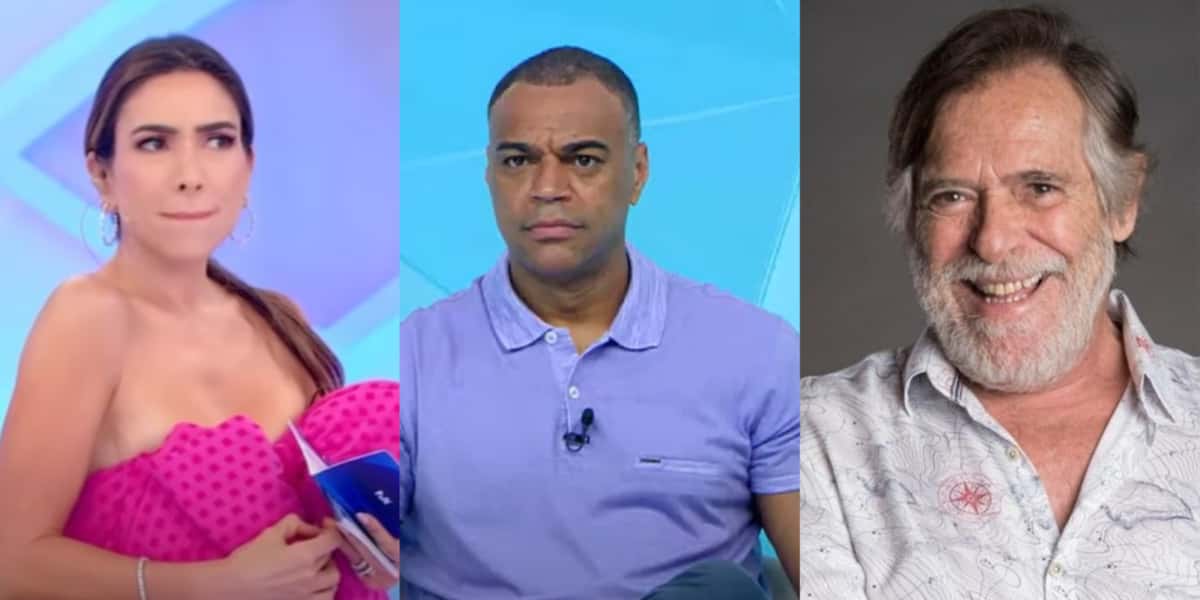 Patrícia Abravanel, José de Abreu e Denílson são destaques do TV Foco (Foto: Reprodução)