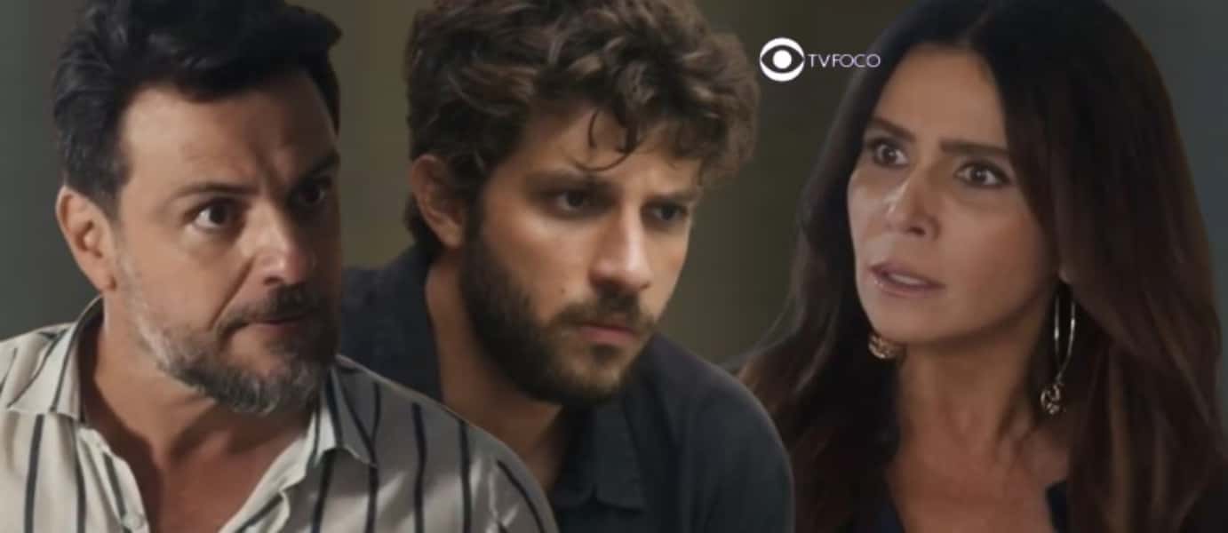 Travessia - Moretti humilha Guida, Ari aborda Oto na saída do trabalho e Helô cai em golpe (Foto: Reprodução / Globo / Montagem TV Foco)