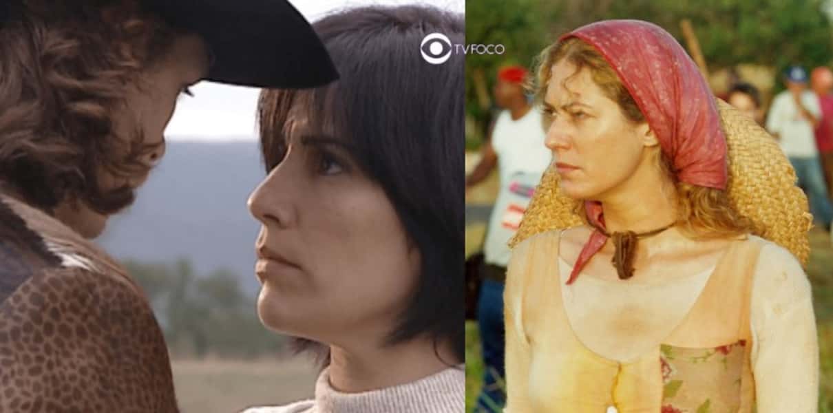 O Rei do Gado - Marcos invade quarto de Marieta e Luana encontra acampamento de Regino (Foto: Reprodução / Globo / Montagem TV Foco)