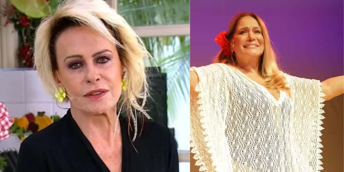 Ana Maria acabou com o marido de Susana Vieira (Reprodução: Montagem TV Foco)