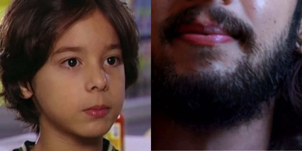 Brunno Abrahão em Celebridades da Globo / Atualmente - Foto Montagem TV Foco
