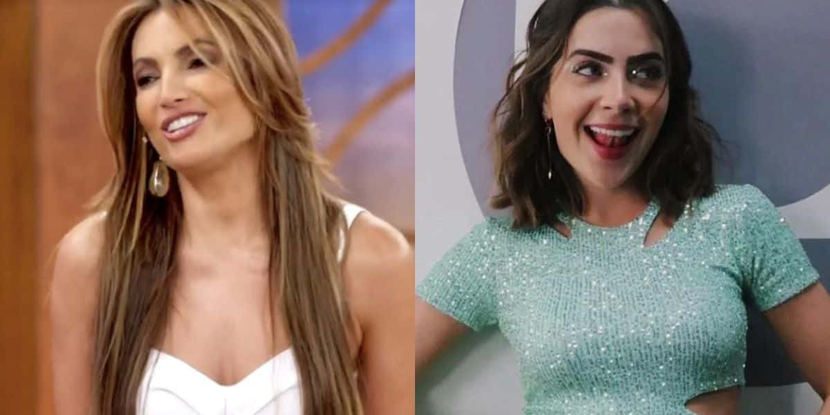 Patrícia Poeta fica em choque ao ouvir o que Jade Picon faz todos os dias (Foto: Reprodução / Encontro da Globo)
