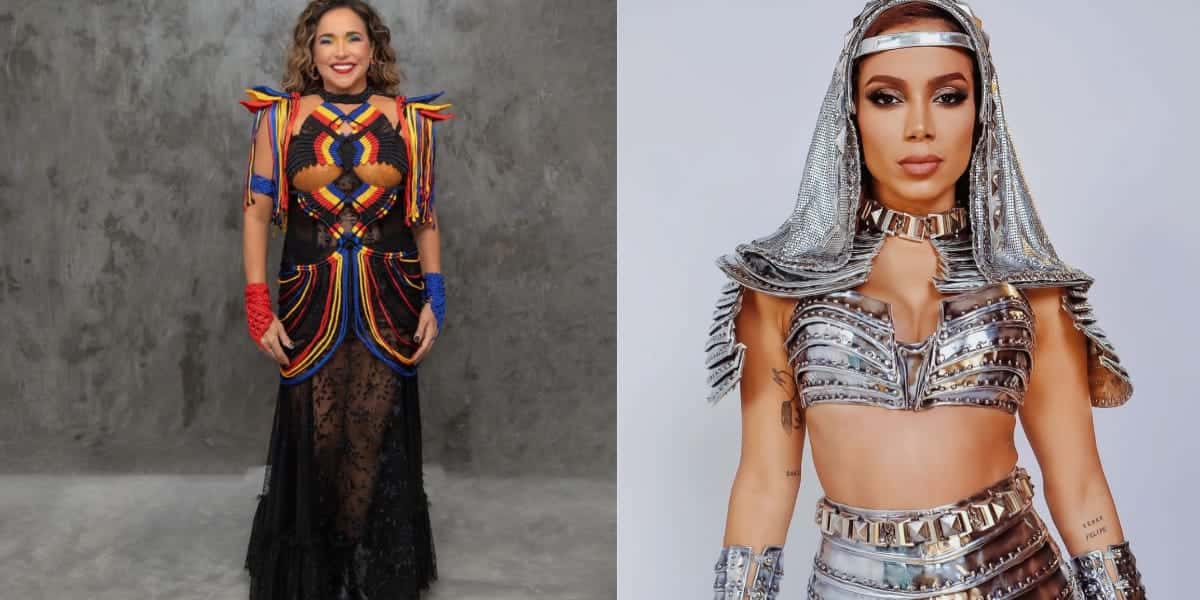 Daniela Mercury fala pela primeira vez sobre a briga com Anitta (Reprodução: Montagem TV Foco)