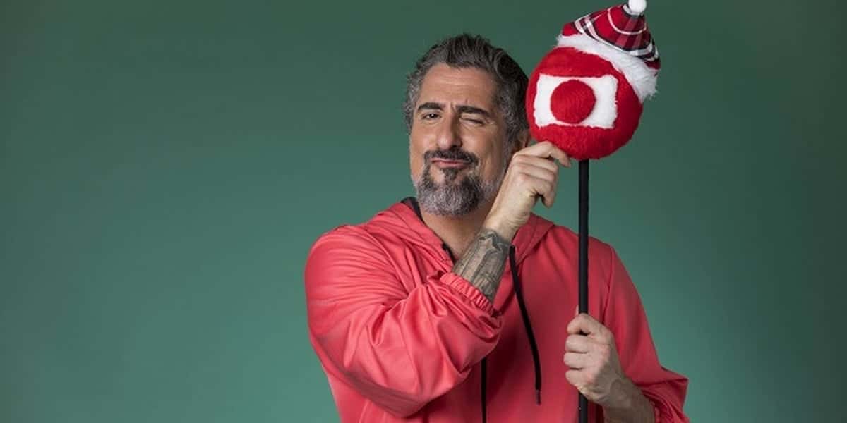 Marcos Mion assinou com a Globo em 2021 e assumiu o comando do Caldeirão (Foto: Reprodução)