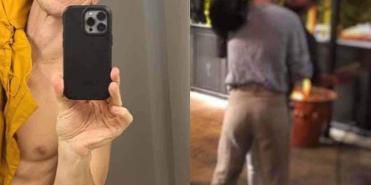 Em festa na Globo, filho de apresentadora foi flagrado aos beijos com outro homem - Foto: Reprodução