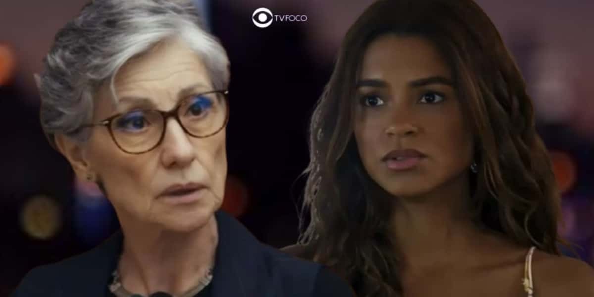 Bomba em Travessia - Cidália é mãe de Brisa? Passado da mocinha e segredo perverso da executiva vem à tona (Foto: Reprodução / Globo / Montagem TV Foco)