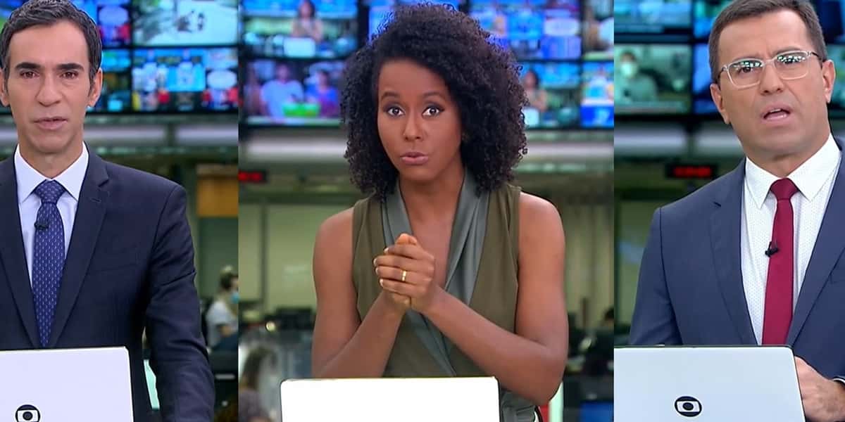 Tralli, Maju e Bocardi ganham valores exorbitantes na Globo para comandar telejornais (Foto: montagem)