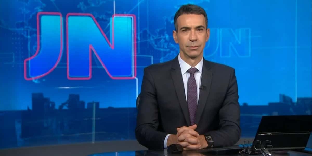 César Tralli entra com trágica notícia no Jornal Nacional - Foto: Reprodução/Globo