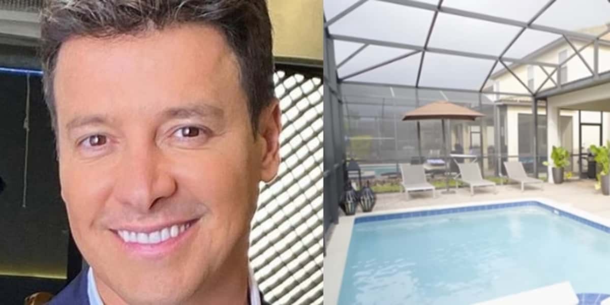 Mansão de Rodrigo Faro localizada em Orlando foi vendida por milhões (Foto: Montagem)