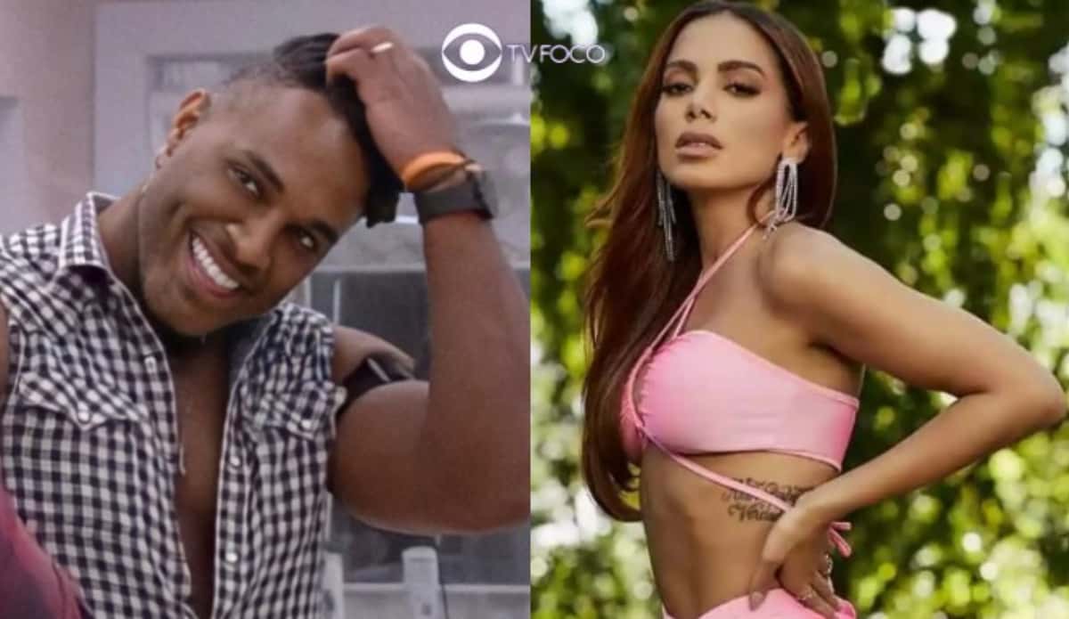 Fred Nicácio no BBB23; médico disse que foi xavecado por Anitta durante live nas redes (Foto: Reprodução / Globoplay / Instagram)