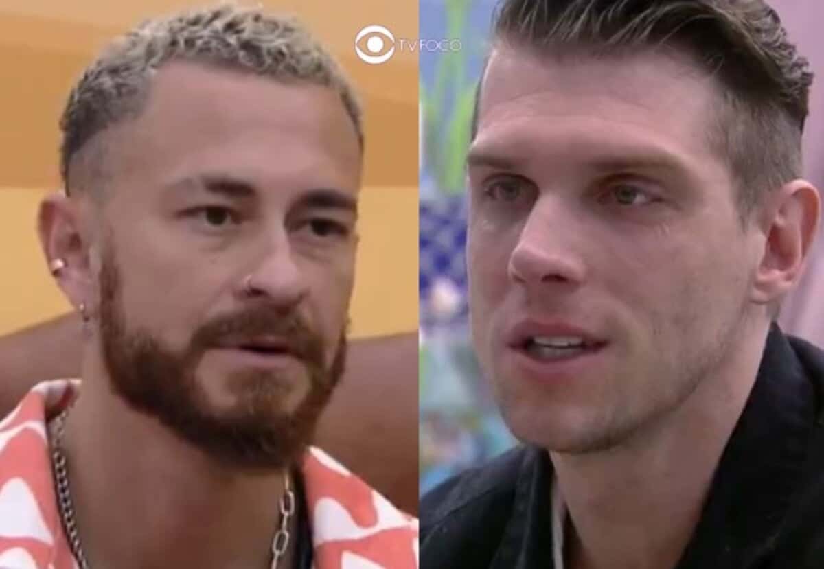BBB23 - Fred Desimpedidos humilha Cristian ao descobrir traição (Foto: Reprodução / Globoplay)