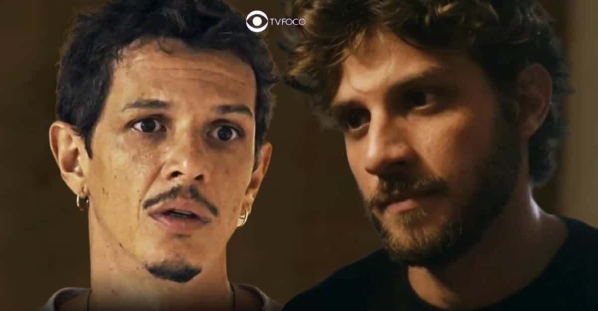 Travessia - Gil dá rasteira em Ari? Decisão prejudicará plano macabro do ambicioso (Foto: Reprodução / Globo / Montagem TV Foco)