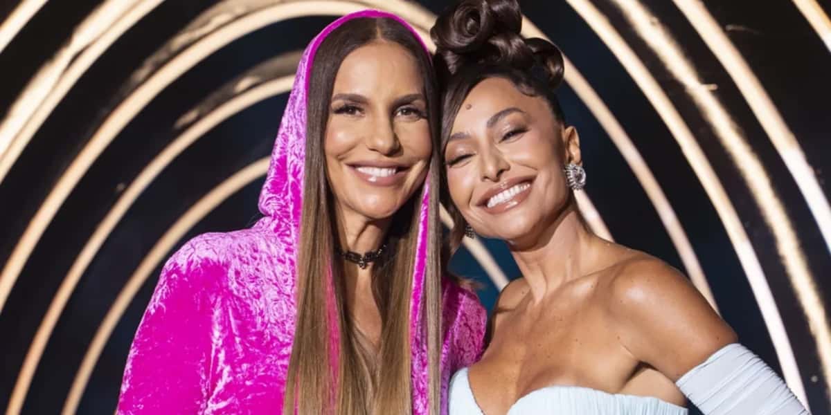 Ivete Sangalo e Sabrina Sato no "The Masked Singer Brasil" (Foto: Divulgação/TV Globo)