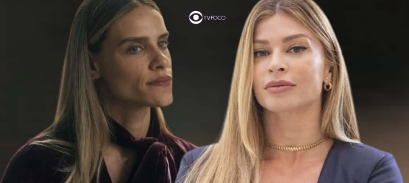 Travessia - Sara desvenda mistério e descobre identidade do filho perdido de Débora (Foto: Reprodução / Globo / Montagem TV Foco)
