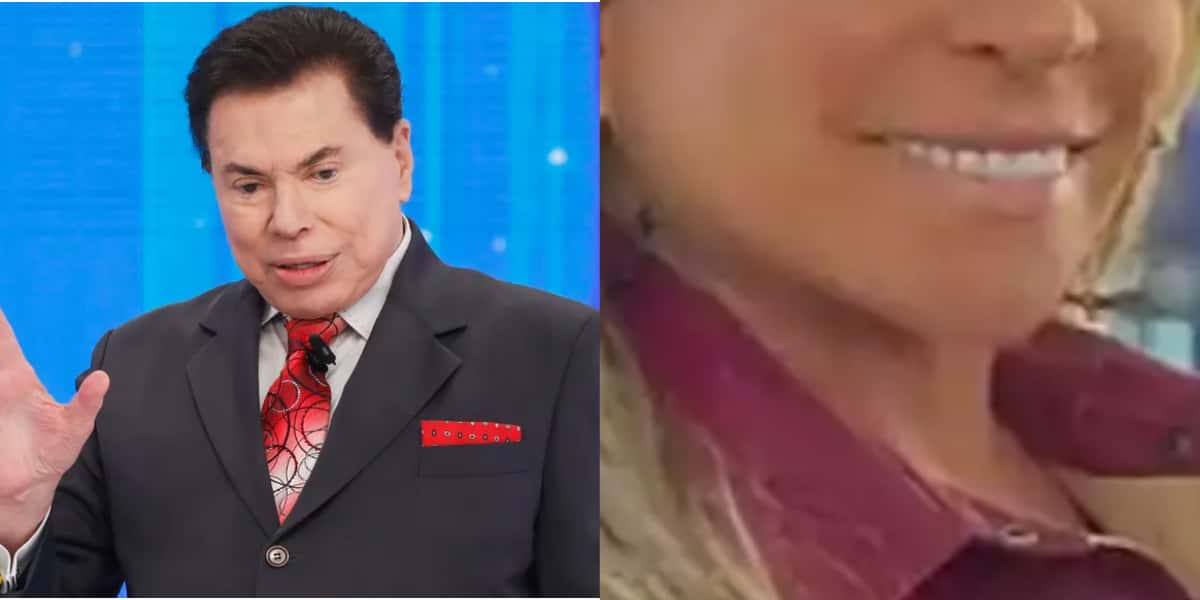 Apresentadora contou história envolvendo seu patrão Silvio Santos, que poucos sabiam (Imagem: Montagem/TV Foco)
