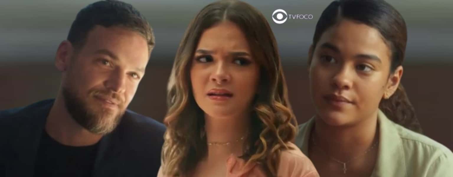 Vai na Fé - Theo engana Lumiar e Ben, Guiga ataca Fred e Jenifer encontra pista sobre seu pai biológico (Foto: Reprodução / Globo / Montagem TV Foco)